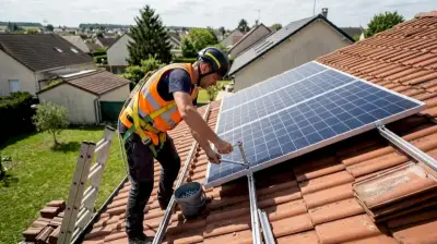 Installateur de panneaux solaires sur toiture Matignon